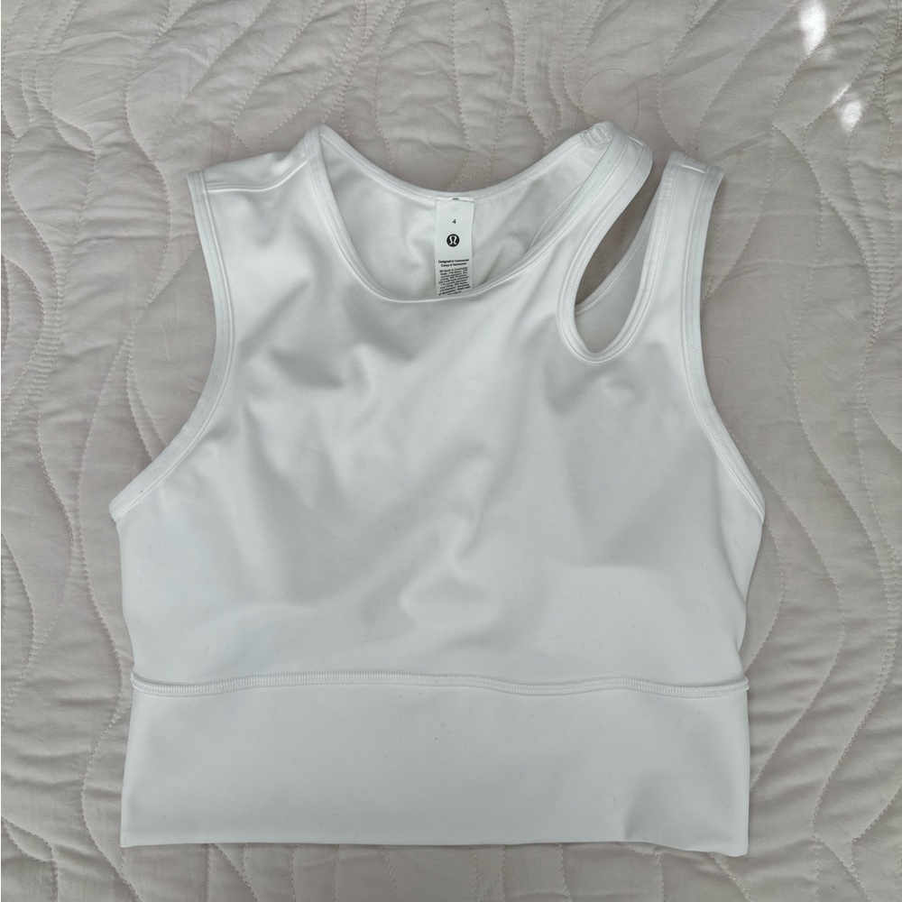 Lululemon White Tank Top